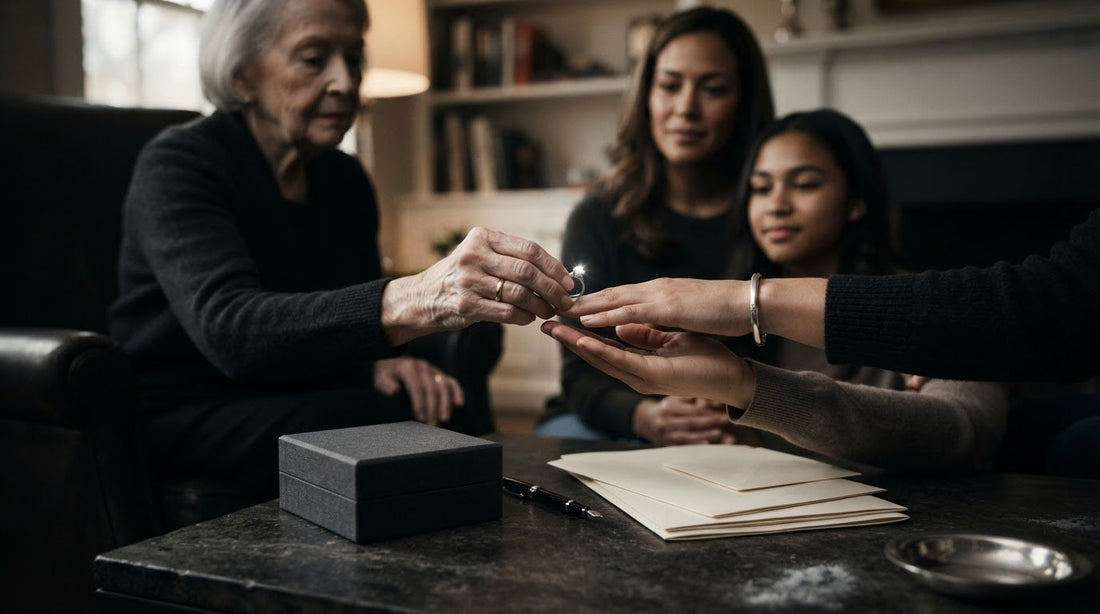 Passing Down a Memorial Diamond: The Complete Multi-Generational Heirloom Guide
