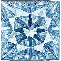 Princess Shape Diamond